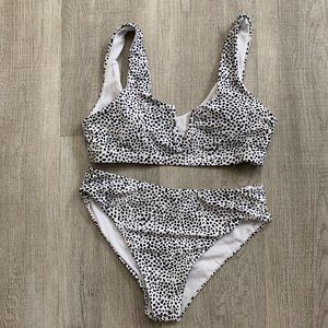 NEW Speckled swim suit - Size M